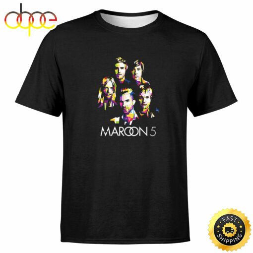 Maroon 5 World Tour 2022 Vintage Gift for Fan Unisex T-shirt