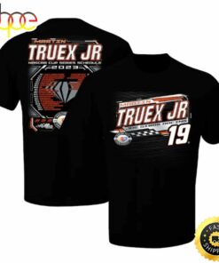 Martin Truex Jr Joe Gibbs Racing Team Collection 2023 NASCAR Cup Series Schedule Black T-shirt