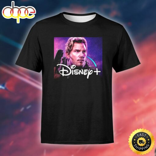 Marvel Avengers Endgame Disney+ Movie 2023 Marvels Unisex Black T-shirt