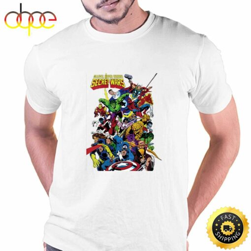 Marvel Exclusive Secret Wars Franchise Hero T- Shirt