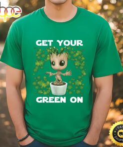 Marvel St Patrick’s Day Get Your Groot On T-Shirt