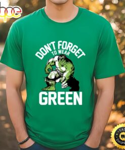 Marvel St. Patrick’s Day Hulk Wears Green T-Shirt
