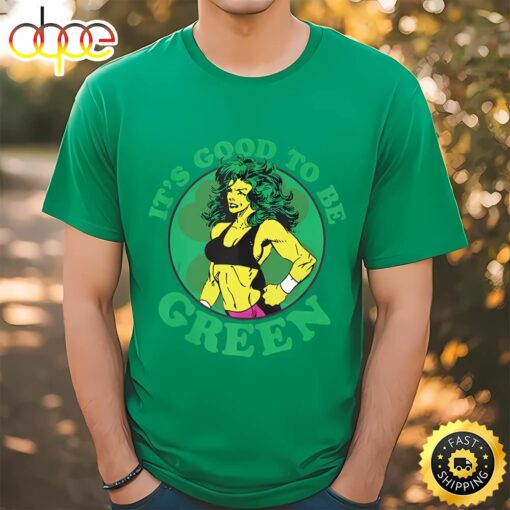 Marvel St. Patrick’s Day She-Hulk It’s Good To Be Green T-Shirt