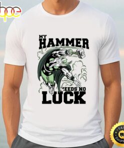Marvel St. Patrick’s Day Thor My Hammer Needs No Luck T-Shirt