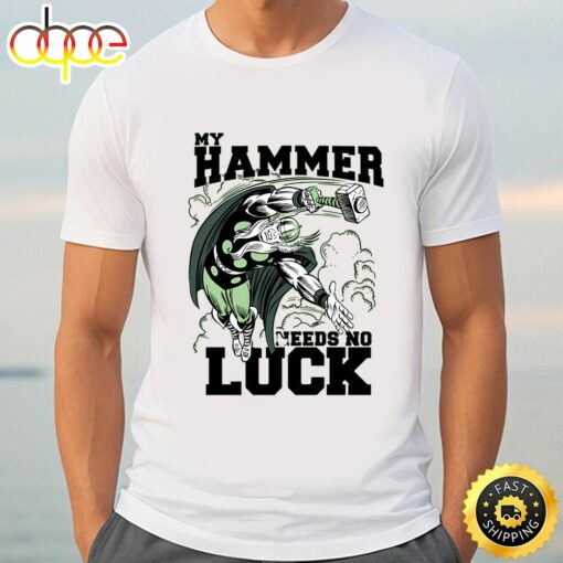 Marvel St. Patrick’s Day Thor My Hammer Needs No Luck T-Shirt