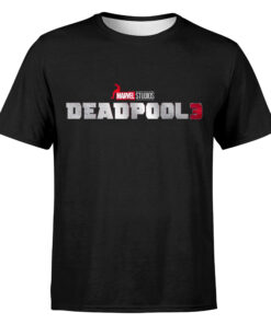 Marvel Studios’ Deadpool 3 Official Logo Unisex T Shirt