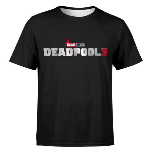 Marvel Studios’ Deadpool 3 Official Logo Unisex T Shirt