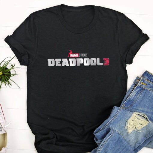 Marvel Studios’ Deadpool 3 Official Logo Unisex T Shirt