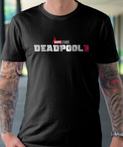 Marvel Studios' Deadpool 3 Official Logo Unisex T Shirt 2 Marvel Studios Deadpool 3 Official Logo Unisex T Shirt 3