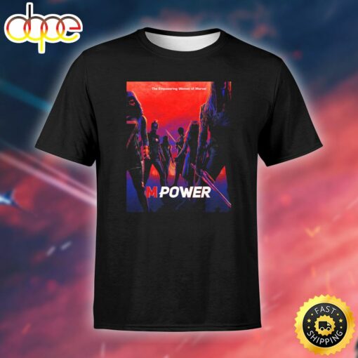 Marvel Studios MPower Series Spotlights Women in the MCU Movie Unisex T-shirt