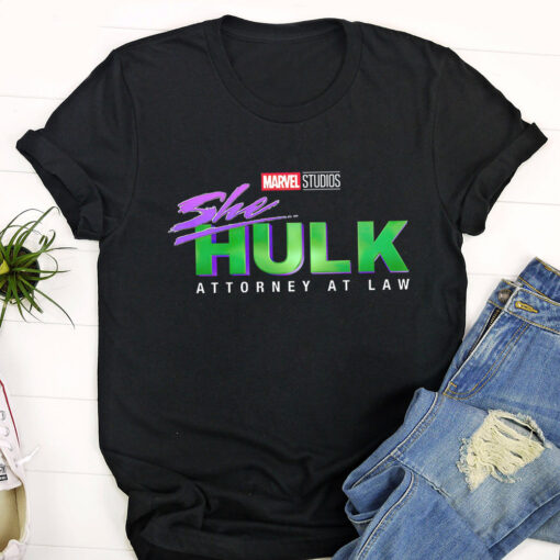 Marvel Studio’s She Hulk Attorney At Law Official Logo Unisex T Shirt