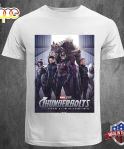 Marvel Studios The Thunderbolts 2024 For Fan Unisex T-shirt