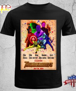 Marvel Studios Thunderbolts 2024 July 26 Unisex T-shirt