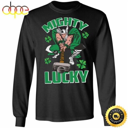 Marvel Thor Mighty Lucky St Patricks Happy St. Patrick’s Day Shirt