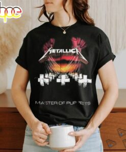 Master Of Puppets Metallica 1986 Tour T Shirt