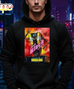 Meet Cl4p-Tp Jack Black Is Claptrap Borderlands Movie 2024 Chaos Loves Company T-Shirt