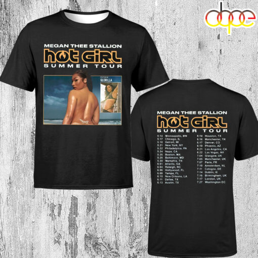 Megan Thee Stallion – Hot Girl Summer Tour 2024 Unisex T-Shirt