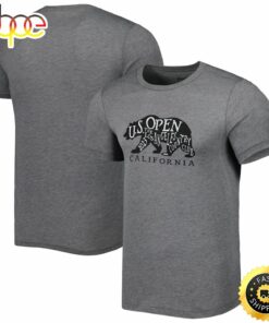 Men’s 2023 U.S. Open Ahead Heathered Gray Bear Instant Classic Tri-Blend  T-shirt