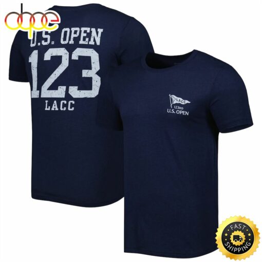 Men’s 2023 U.S. Open Ahead Navy Instant Classic Tri-Blend  T-shirt