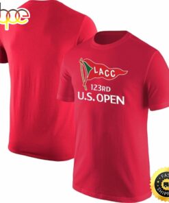 Men’s 2023 U.S. Open Red Core T-shirt