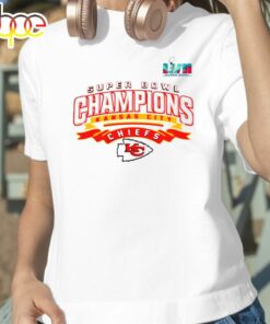 Men’s Kansas City Chiefs 2023 Super Bowl Lvii 57 Champions Shirt