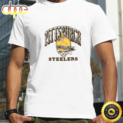 Men’s Pittsburgh Steelers New Era Cream 2023 Nfl Draft Shirt