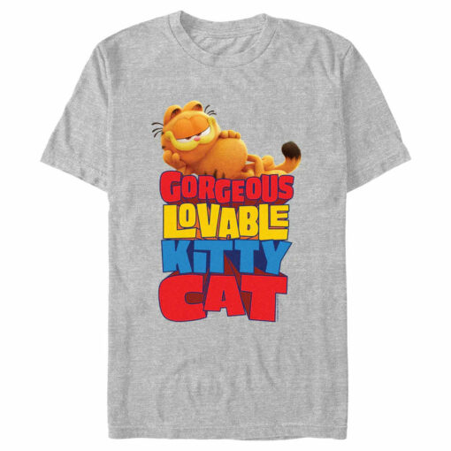 Men’s The Garfield Movie Gorgeous Loveable Kitty Cat T-Shirt