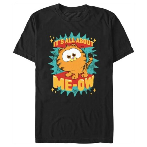 Men’s The Garfield Movie It’s All About Me-Ow Graphic Tee Shirt