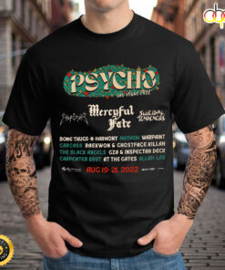 Mercyful Fate Psycho LV 2022 T-shirt