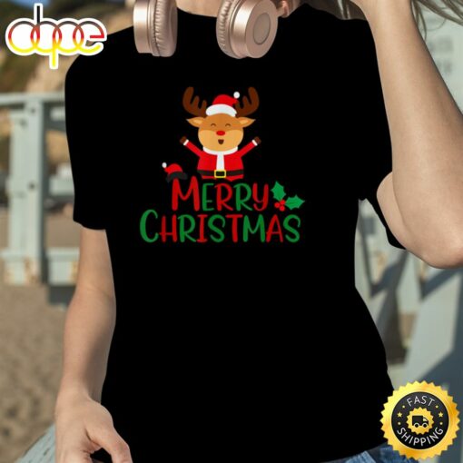 Merry Xmas And A Happy New Year Unisex Basic T-shirt