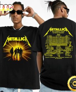 Metallica Band M72 World Tour 2023 No Repeat Weekend T-Shirt