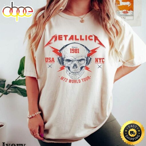 Metallica Band M72 World Tour Unisex T-Shirt