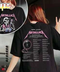 Metallica Band Metal Tour 2023 2024 M72 Tour Music Event T-Shirt