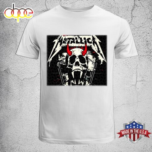 Metallica Band Music 2024 Skull Unisex T-Shirt