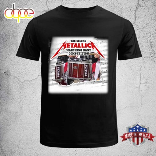 Metallica Calling All Marching Bands Unisex T-Shirt