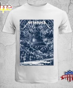 Metallica Celebrating 40 Years Of Ride The Lightning Unisex T-Shirt