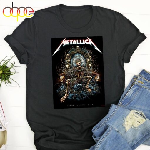 Metallica Crown Of Barbed Wire 2024 T-shirt