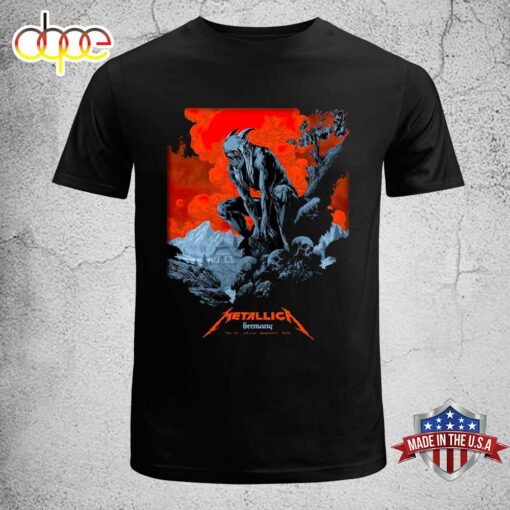 Metallica Germany Tour 2024 Unisex T-Shirt