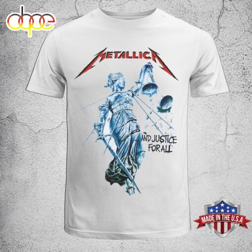 Metallica Justice For All Music Unisex T-Shirt