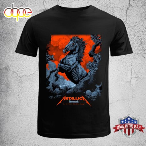 Metallica M72 Copenhagen Denmark Music 2024 Unisex T-Shirt