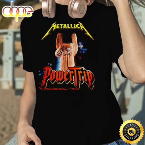 Metallica M72 PowerTrip 2023 2024 World Tour T Shirt