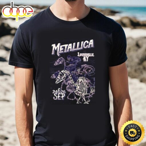 Metallica M72 Tour Louisville Shirt Met At Louder Than Life Shirt