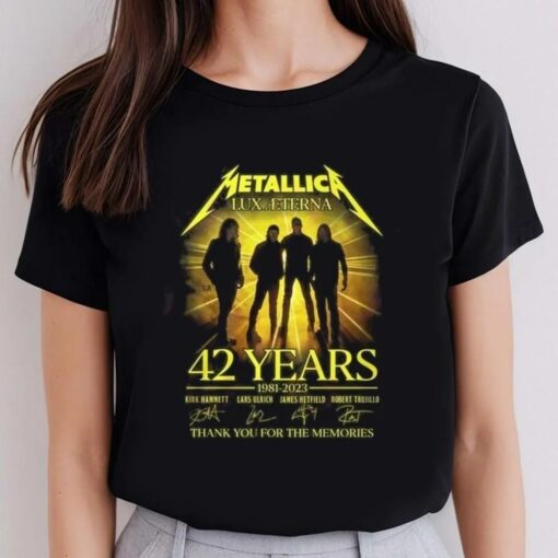 Metallica M72 World Tour 2 Day Ticket Merch Metallica 72 Seasons Unisex T-Shirt