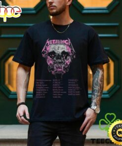 Metallica Skull Wherever I May Roam Merch, Metallica Band Metal Tour 2023 2024 Shirt