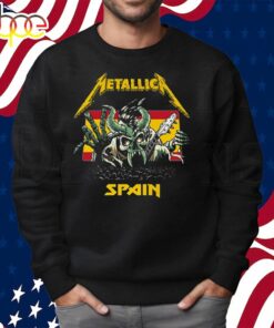 Metallica Spain 2024 Tour Music Shirt