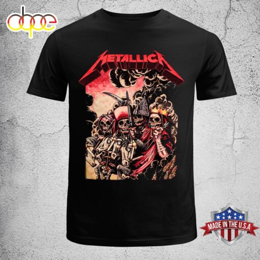 Metallica The Four Horsemen Music Unisex T-Shirt