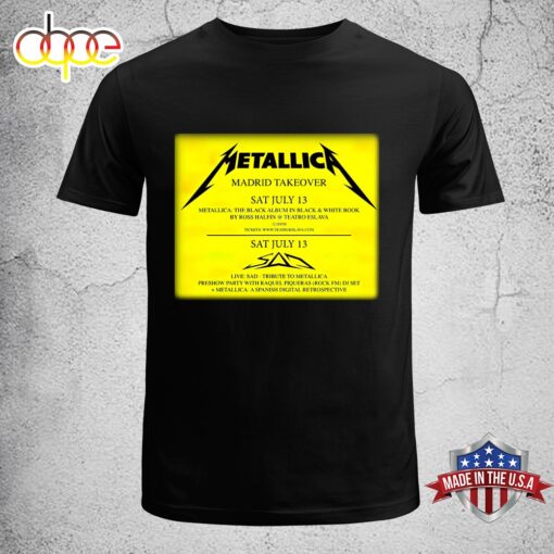 Metallica The M72 World Tour Music 2024 Unisex T-Shirt