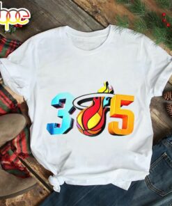 Miami Heat Basketball 2k25 Logo T shirt