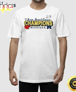 Michigan 2024 Rose Bowl Champs Shirt