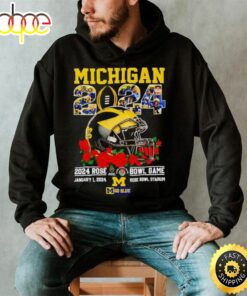 Michigan 2024 Rose Bowl Game January 1 2024 Go Blue Shirt